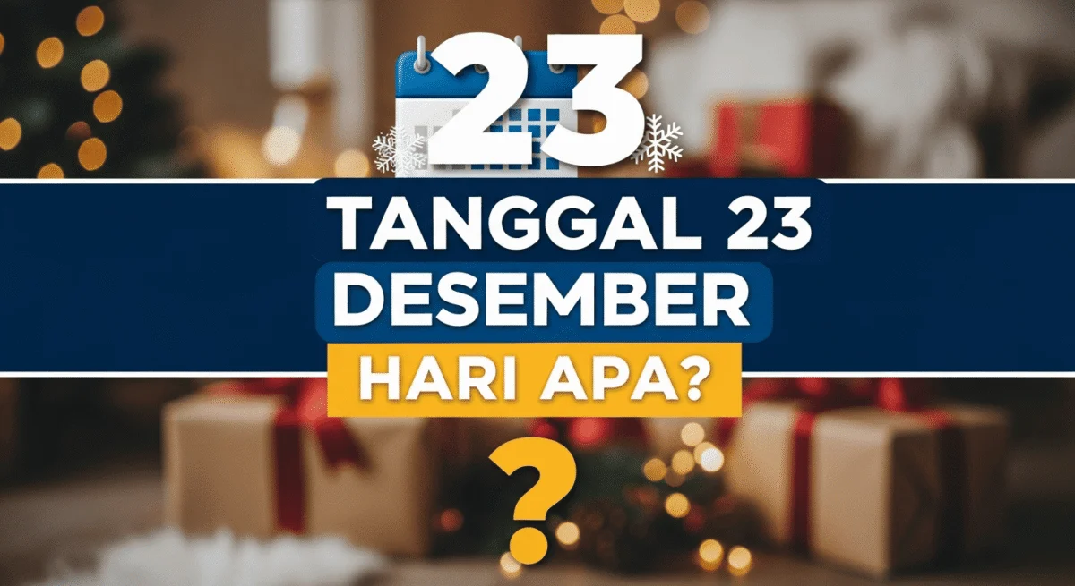 23 desember hari apa