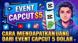 Cara Mendapatkan Uang dari Event CapCut 5 Dolar Bisa Langsung Cair ke DANA