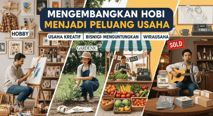 Mengembangkan Hobi Menjadi Peluang Usaha