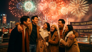 Prompt Tahun Baru 2026 Bersama Keluarga, Teman dan Pasangan dan Cara Membuat di Gemini AI