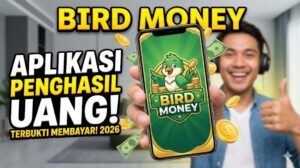 Aplikasi Bird Money Penghasil Saldo DANA Gratis Cocok Untuk Tambahan Uang Jajan