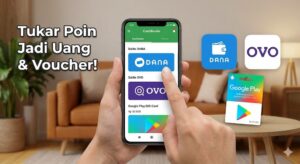 CashBucks Aplikasi Penghasil Voucher Google Play Gift Card, Saldo DANA Dan OVO