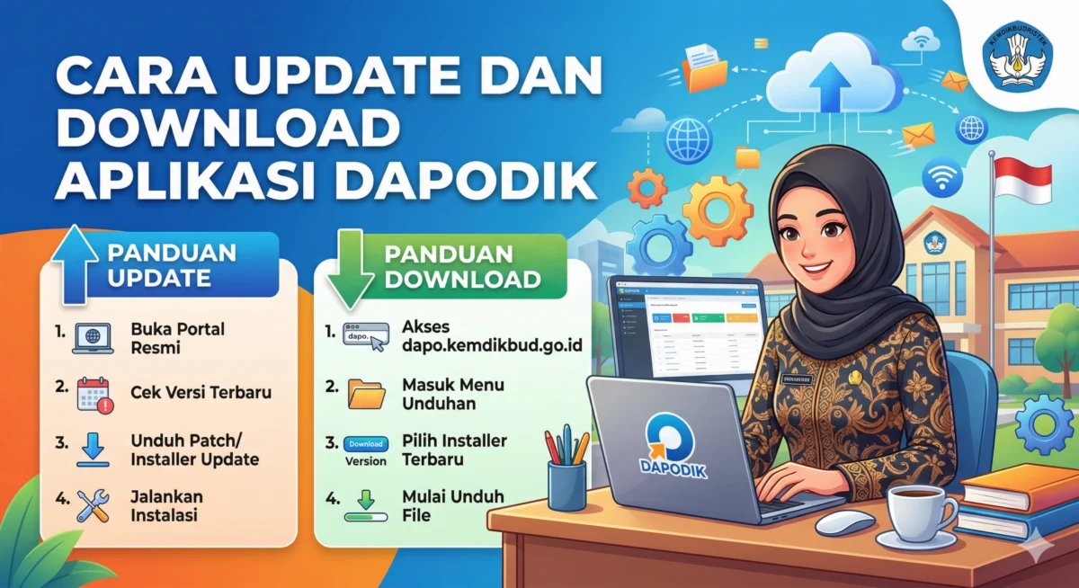 Cara Update dan Download Aplikasi Dapodik
