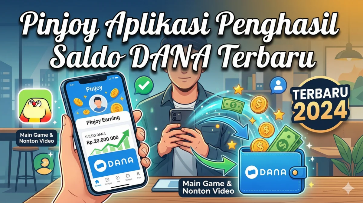 Pinjoy Aplikasi Penghasil Saldo DANA Terbaru