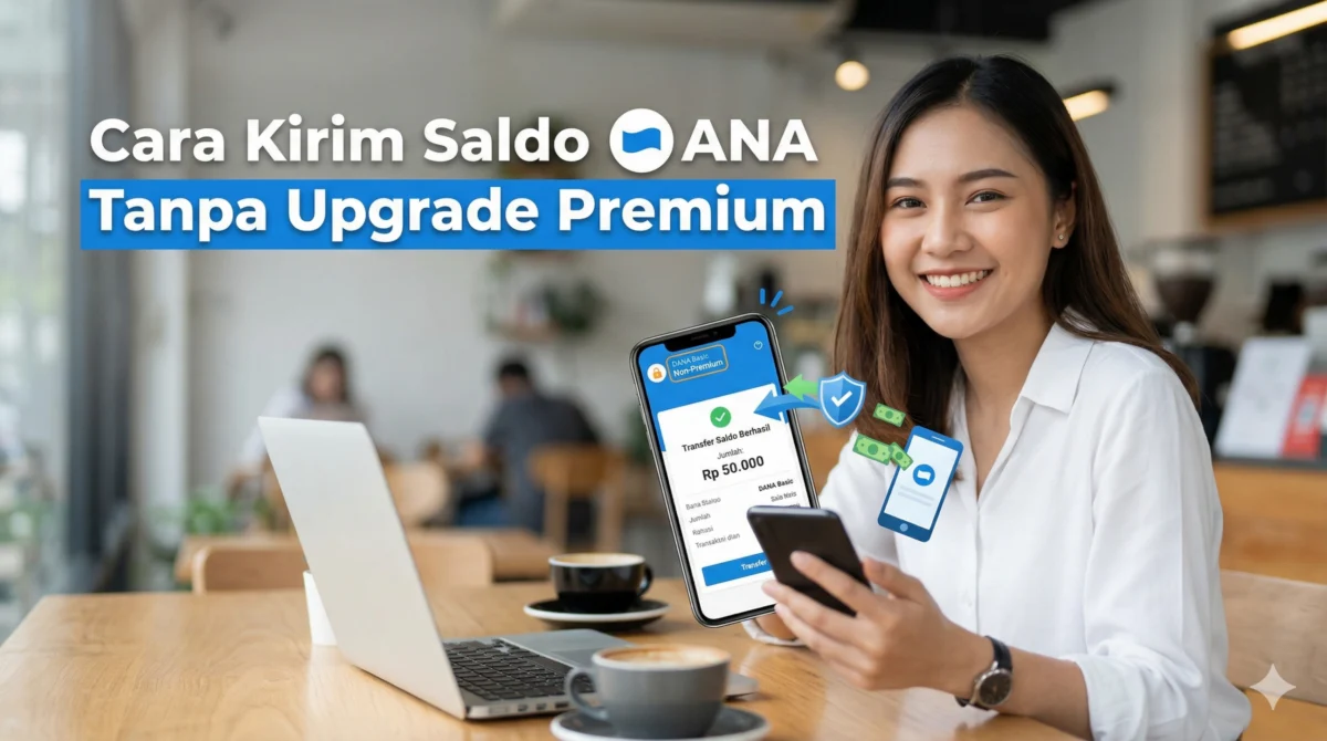 Cara Kirim Saldo DANA Tanpa Upgrade Premium