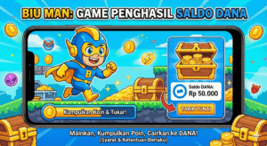 Biu Man Game Penghasil Saldo DANA Tercepat dan Terbukti Membayar 2026