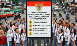Formasi CPNS 2026 Untuk Lulusan SMA, Cek Syarat Daftarnya Apa Saja