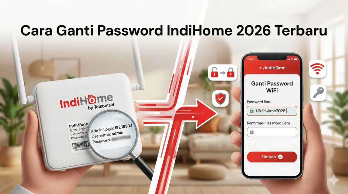 Cara Ganti Password IndiHome 2026 Terbaru