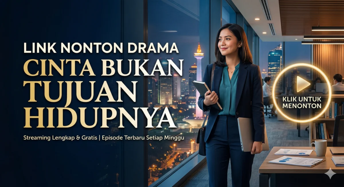 Link Nonton Drama Cinta Bukan Tujuan Hidupnya
