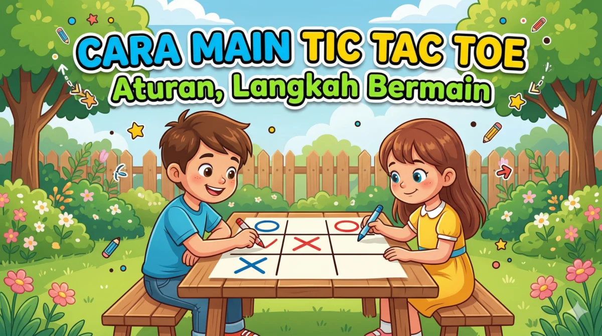 Cara Main Tic Tac Toe, Aturan, Langkah Bermain