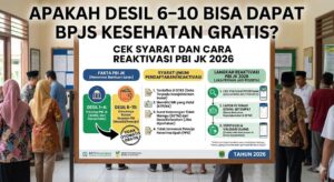 Apakah Desil 6–10 Bisa Dapat BPJS Kesehatan Gratis? Cek Syarat dan Cara Reaktivasi PBI JK 2026
