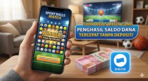 Sport Balls Match Game Penghasil Saldo DANA Tercepat Tanpa Deposit