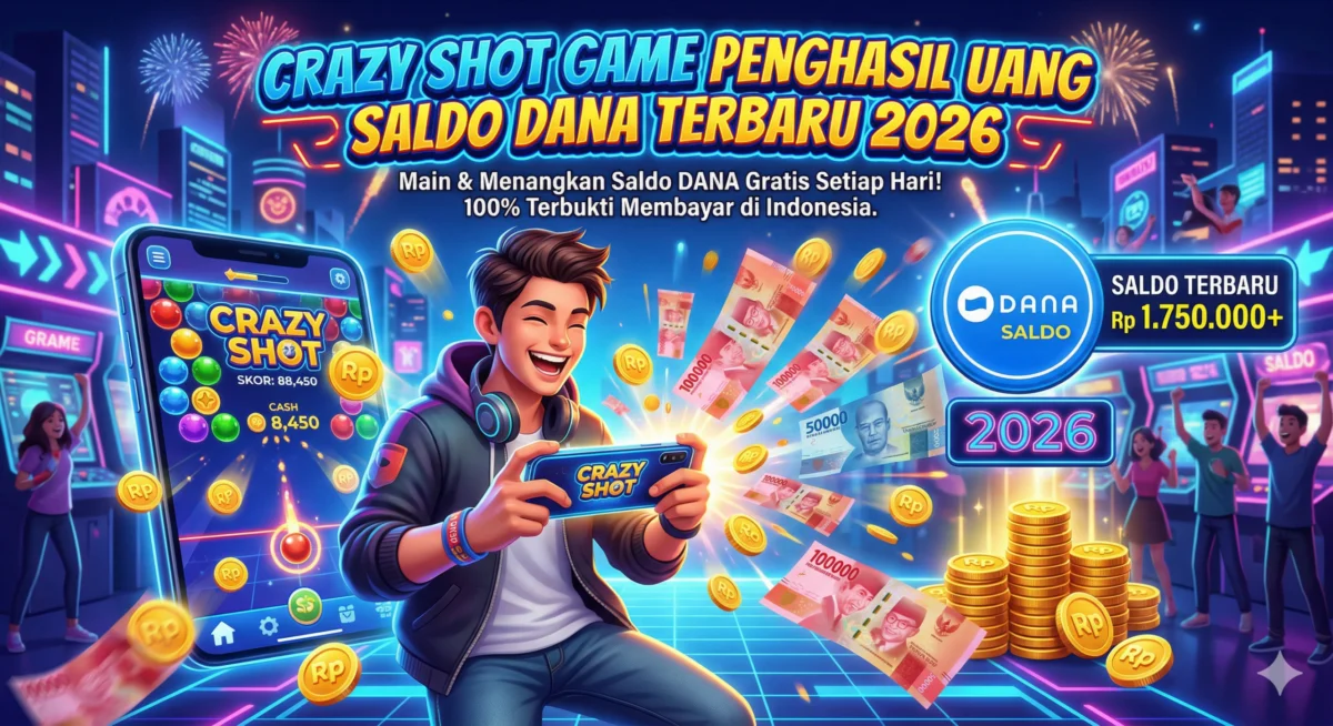 Crazy Shot Game Penghasil Uang Saldo DANA Terbaru 2026