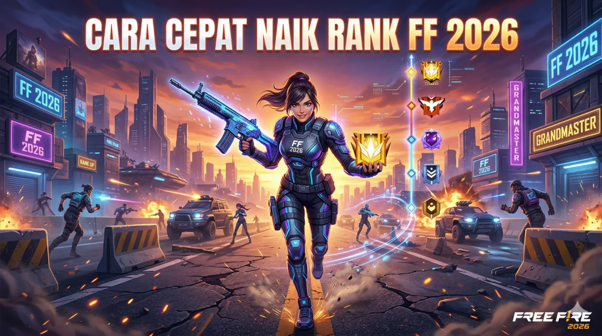 Cara Cepat Naik Rank FF 2026