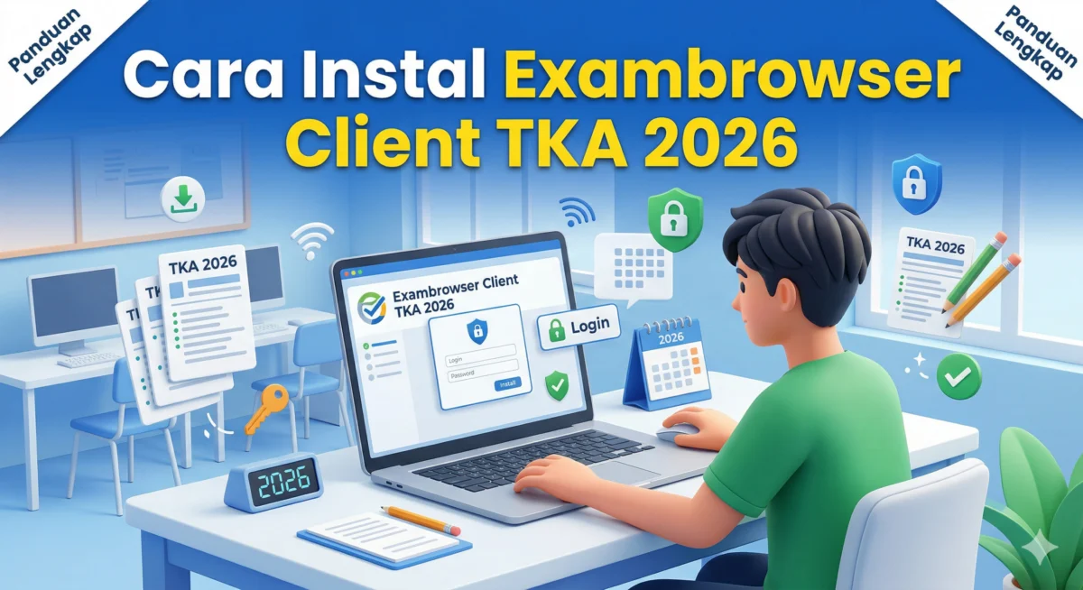 Cara Instal Exambrowser Client TKA 2026