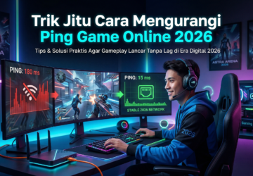 Trik Jitu Cara Mengurangi Ping Game Online 2026, Main Lancar Anti Lag Sepanjang Waktu