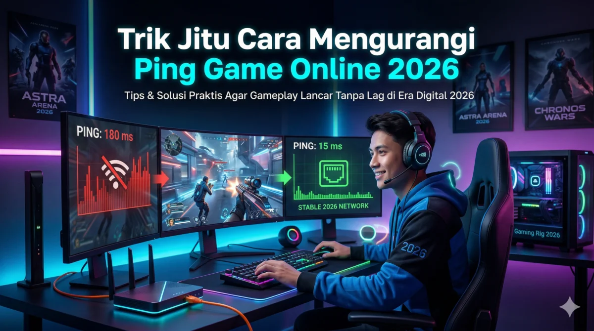Trik Jitu Cara Mengurangi Ping Game Online 2026