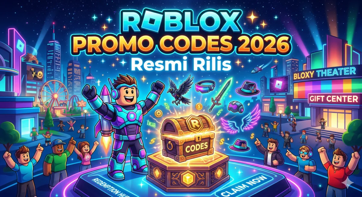 Roblox Promo Codes 2026 Resmi Rilis