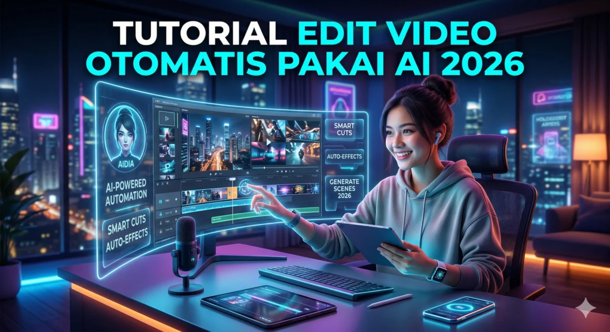 Tutorial Edit Video Otomatis Pakai AI 2026
