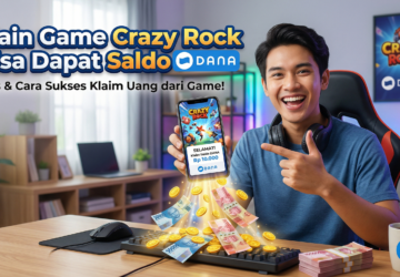 Main Game Crazy Rock Bisa Dapat Saldo DANA Gratis Hingga 50 Ribu Tiap Hari
