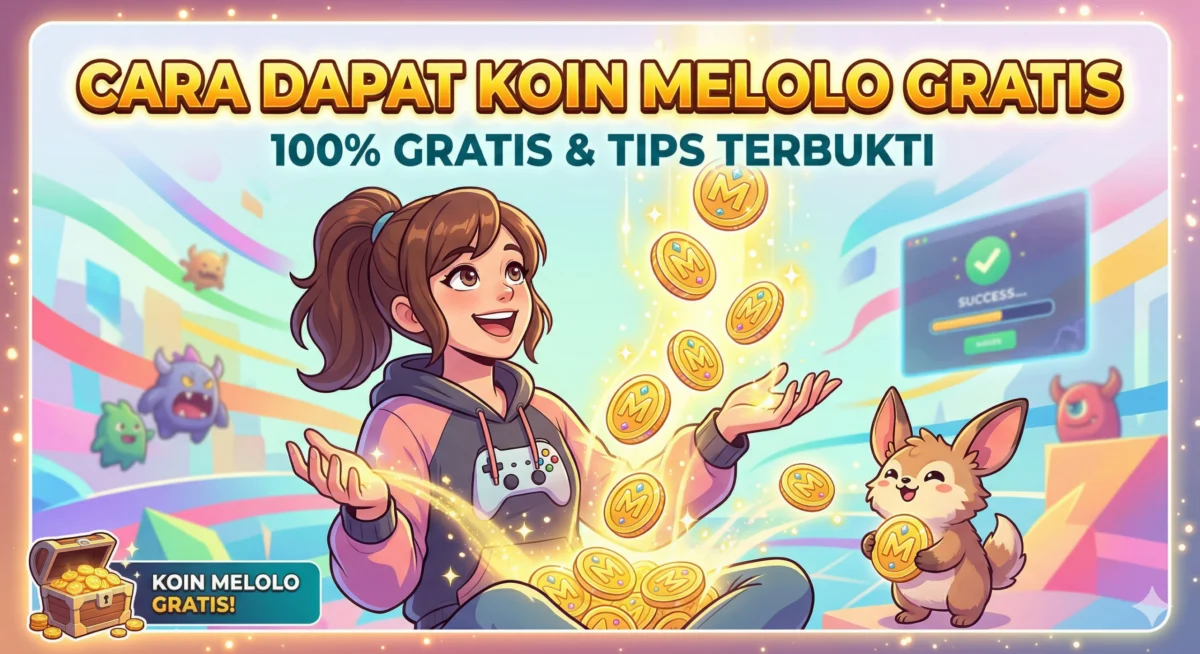 Cara Dapat Koin Melolo Gratis