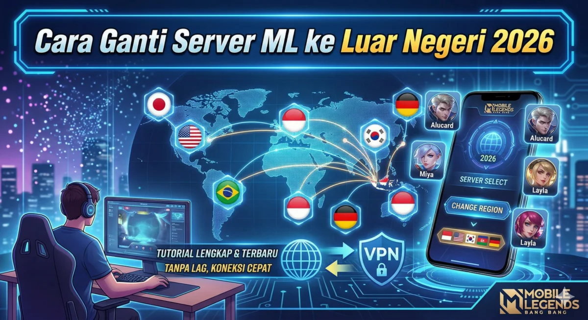 Cara Ganti Server ML ke Luar Negeri 2026