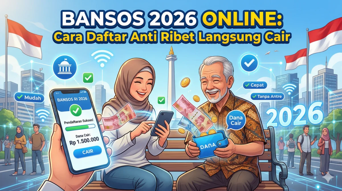 Bansos 2026 Online: Cara Daftar Anti Ribet Langsung Cair