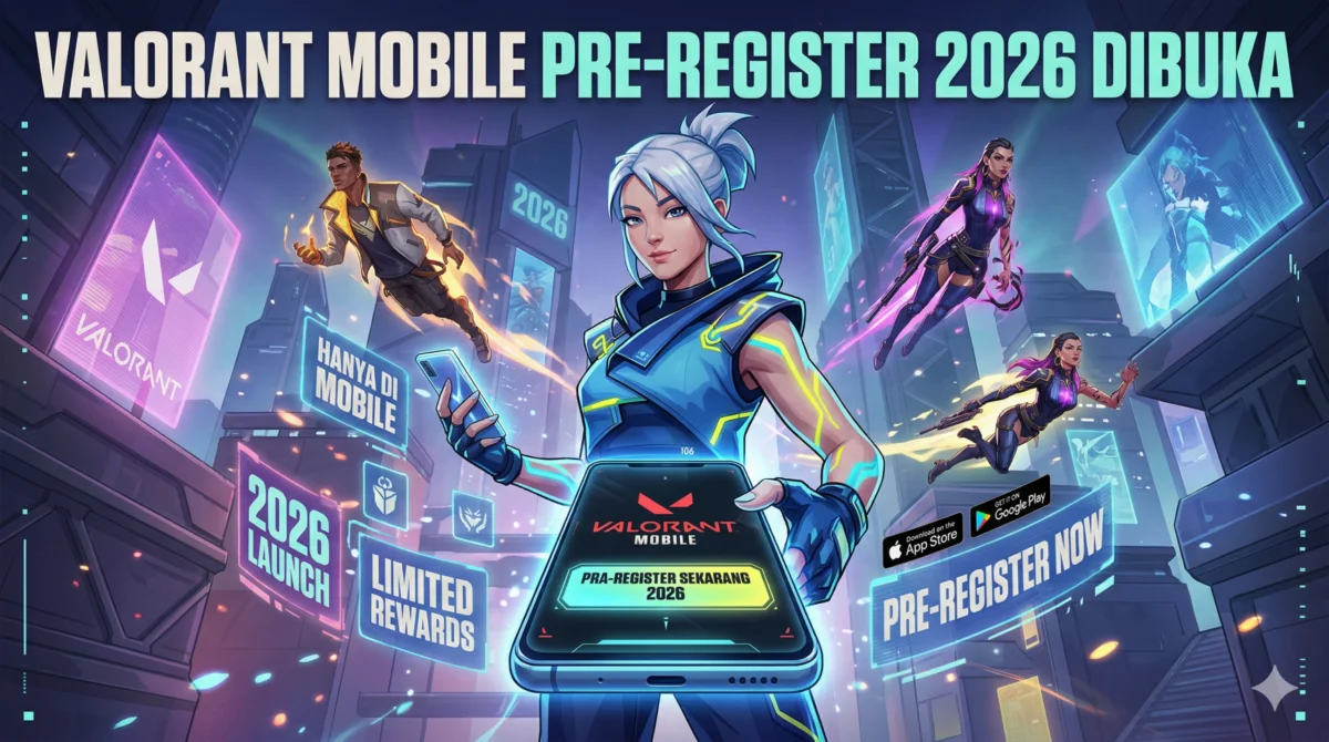 Valorant Mobile Pre-register 2026 Dibuka