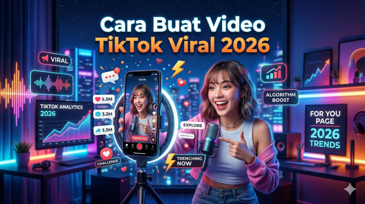 Cara Buat Video TikTok Viral 2026