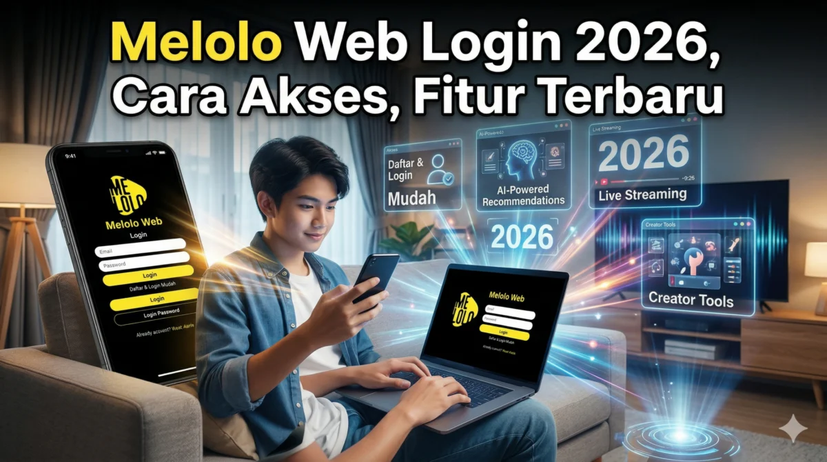 Melolo Web Login 2026, Cara Akses, Fitur Terbaru