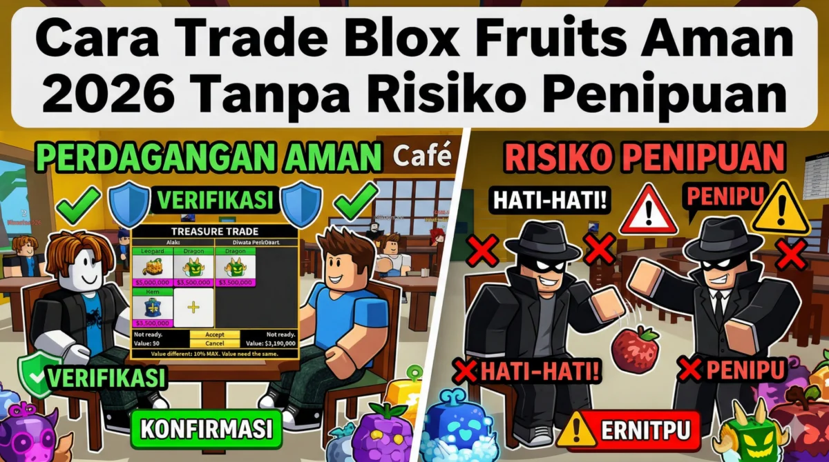 Cara Trade Blox Fruits Aman 2026 Tanpa Risiko Penipuan