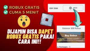 Terungkap Cara Mendapatkan Robux Gratis 2026 Terbaru, Pemain Wajib Tahu Trik Aman Ini