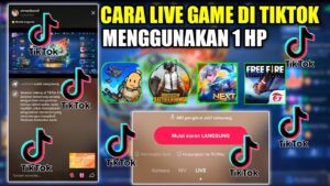 Tutorial Live Streaming Game di TikTok Pakai HP 2026 Terlengkap, Raih Audiens Jutaan