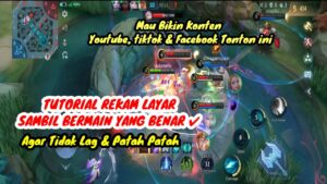 Tutorial Rekam Layar Game Tanpa Suara Sistem Pecah Minimal 2026, Begini Caranya