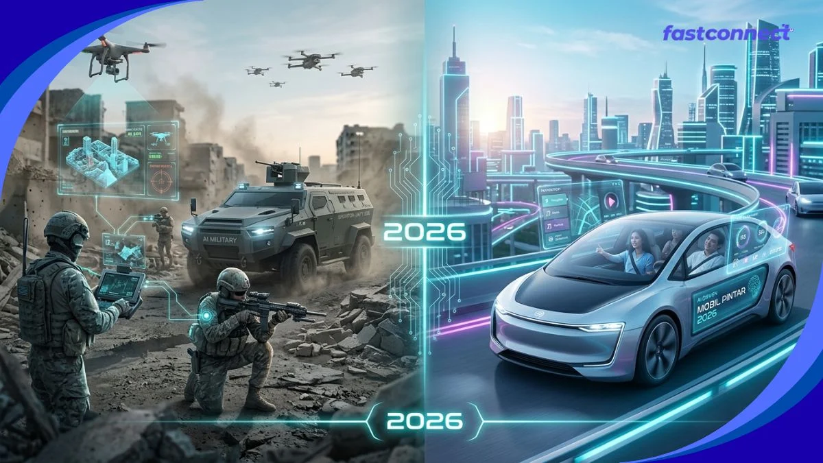 AI Masuk Sektor Militer dan Otomotif pada 2026
