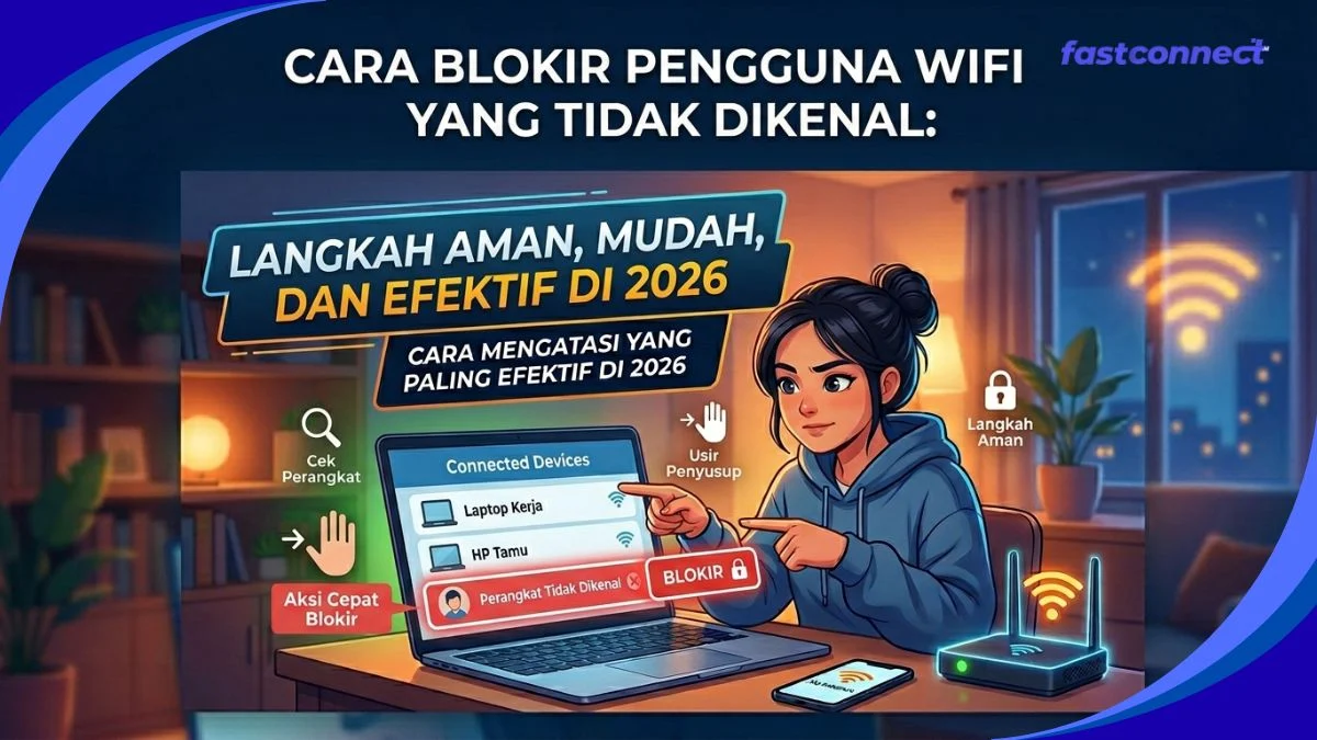 Cara Blokir Pengguna WiFi yang Tidak Dikenal: Langkah Aman, Mudah, dan Efektif di 2026
