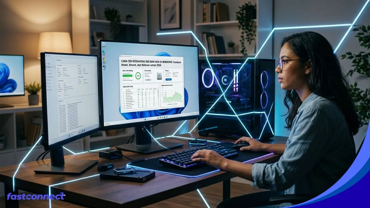 Cara Cek Kesehatan SSD dan HDD di Windows: Panduan Aman, Akurat, dan Relevan untuk 2026