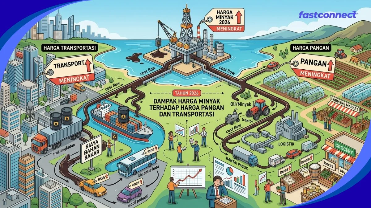 Dampak Harga Minyak terhadap Harga Pangan dan Transportasi 2026