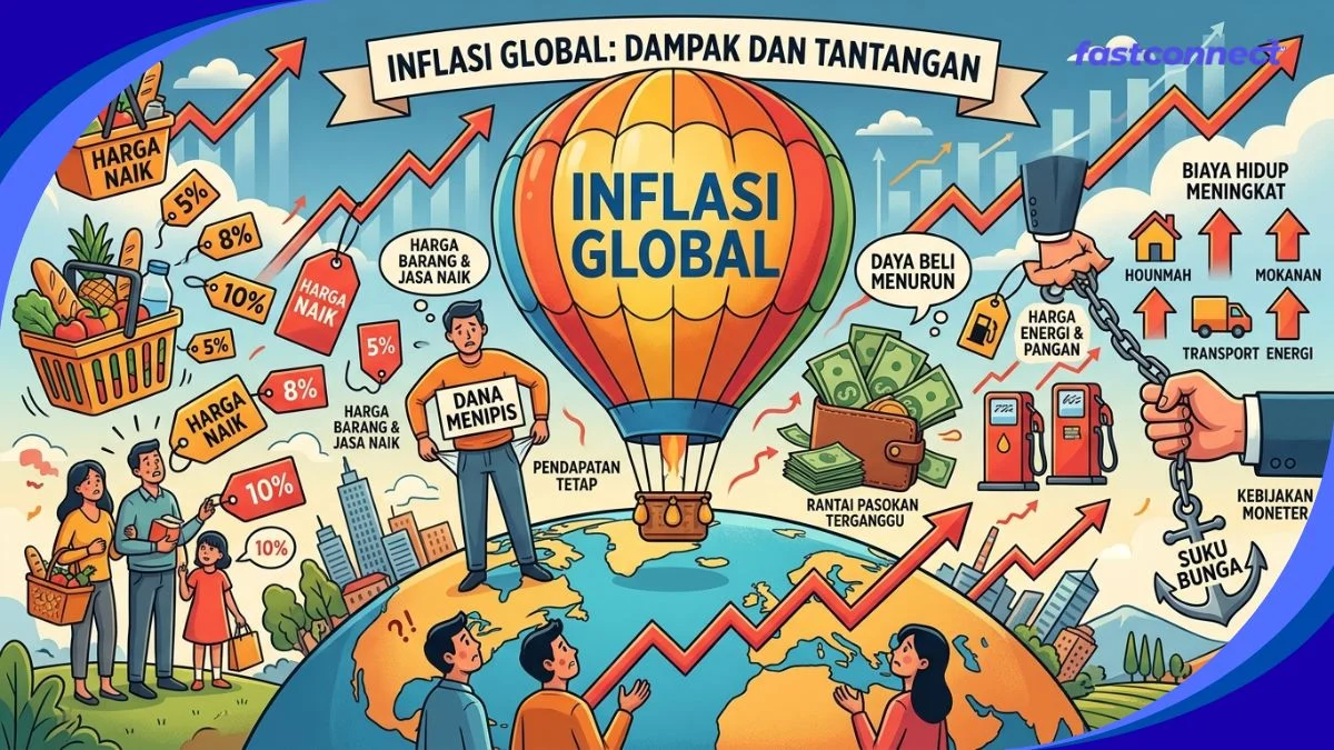 Kenapa Inflasi Global 2026 Kembali Naik akibat Konflik Timur Tengah?