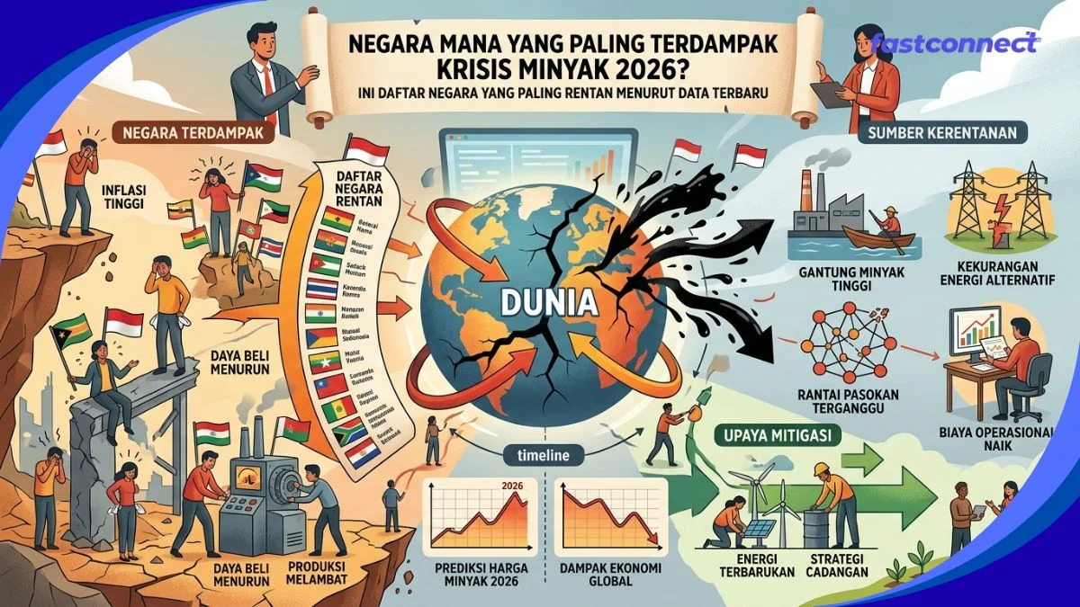 Negara Mana yang Paling Terdampak Krisis Minyak 2026?