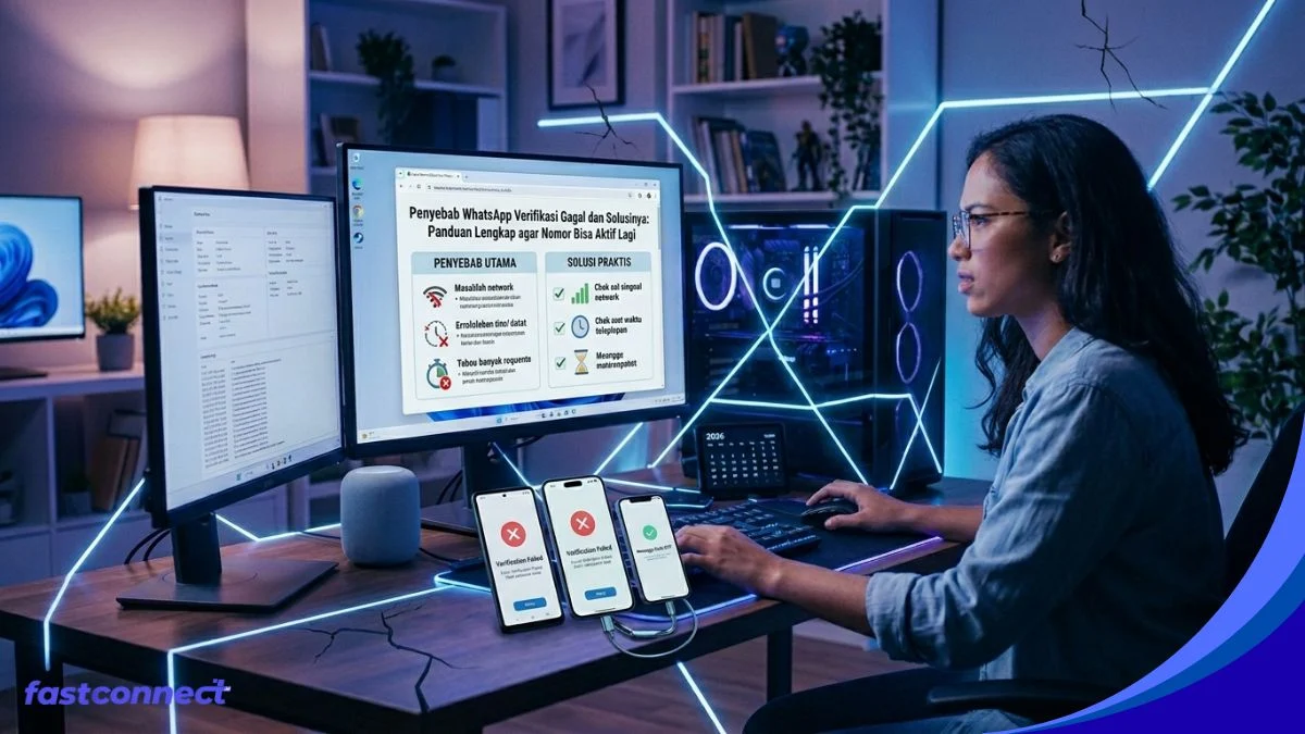 Penyebab WhatsApp Verifikasi Gagal dan Solusinya, Panduan Lengkap agar Nomor Bisa Aktif Lagi