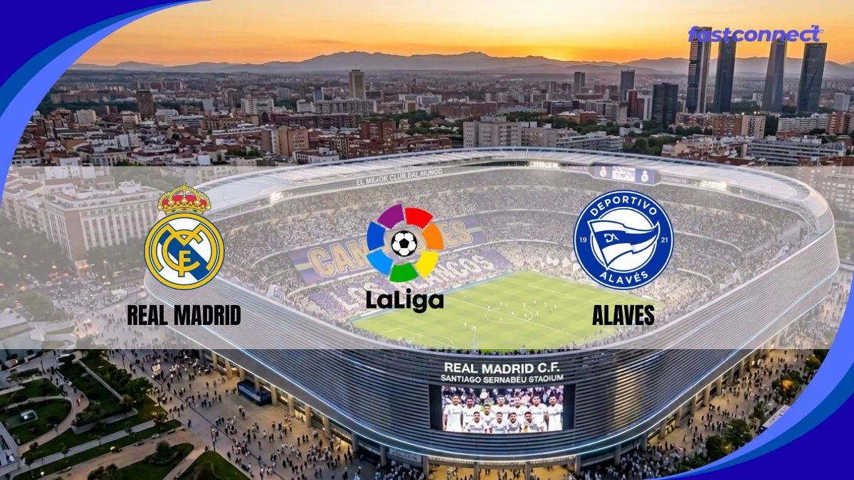 Tempat Menonton Real Madrid vs Alavés Resmi Hari Ini