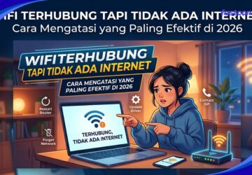 WiFi Terhubung Tapi Tidak Ada Internet, Cara Mengatasi yang Paling Efektif di 2026