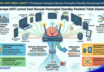 Kenapa WiFi Lemot Saat Banyak Perangkat Standby Padahal Tidak Dipakai? Mengungkap Alasan Teknis dan Solusi Terampuhnya