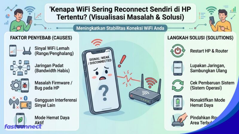 Kenapa WiFi Sering Reconnect Sendiri di HP Tertentu? Mengungkap Akar Masalah, Analisis Sistem Operasi, dan Solusi Terampuh